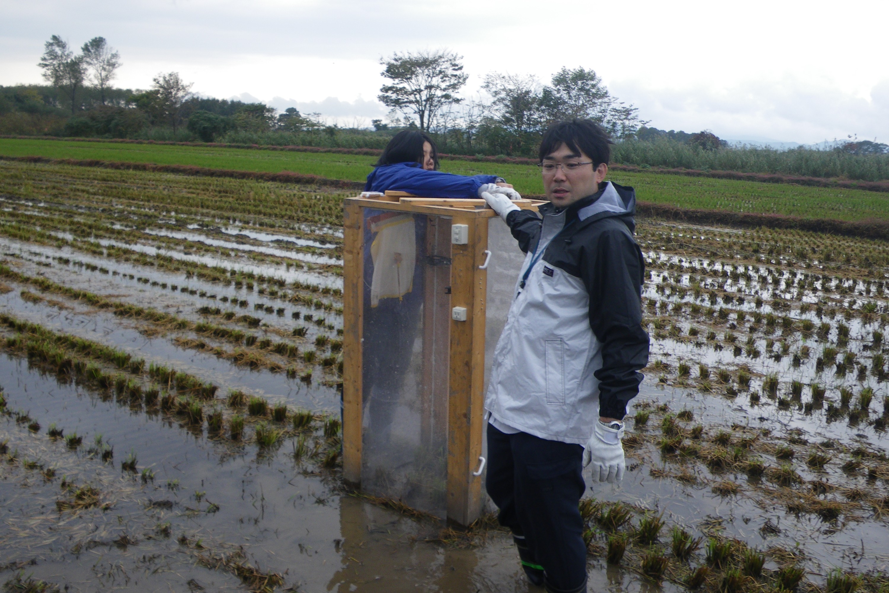(日本語) 2010.10.05 宮島沼・ふゆみずたんぼ観測　総移動距離：104 km