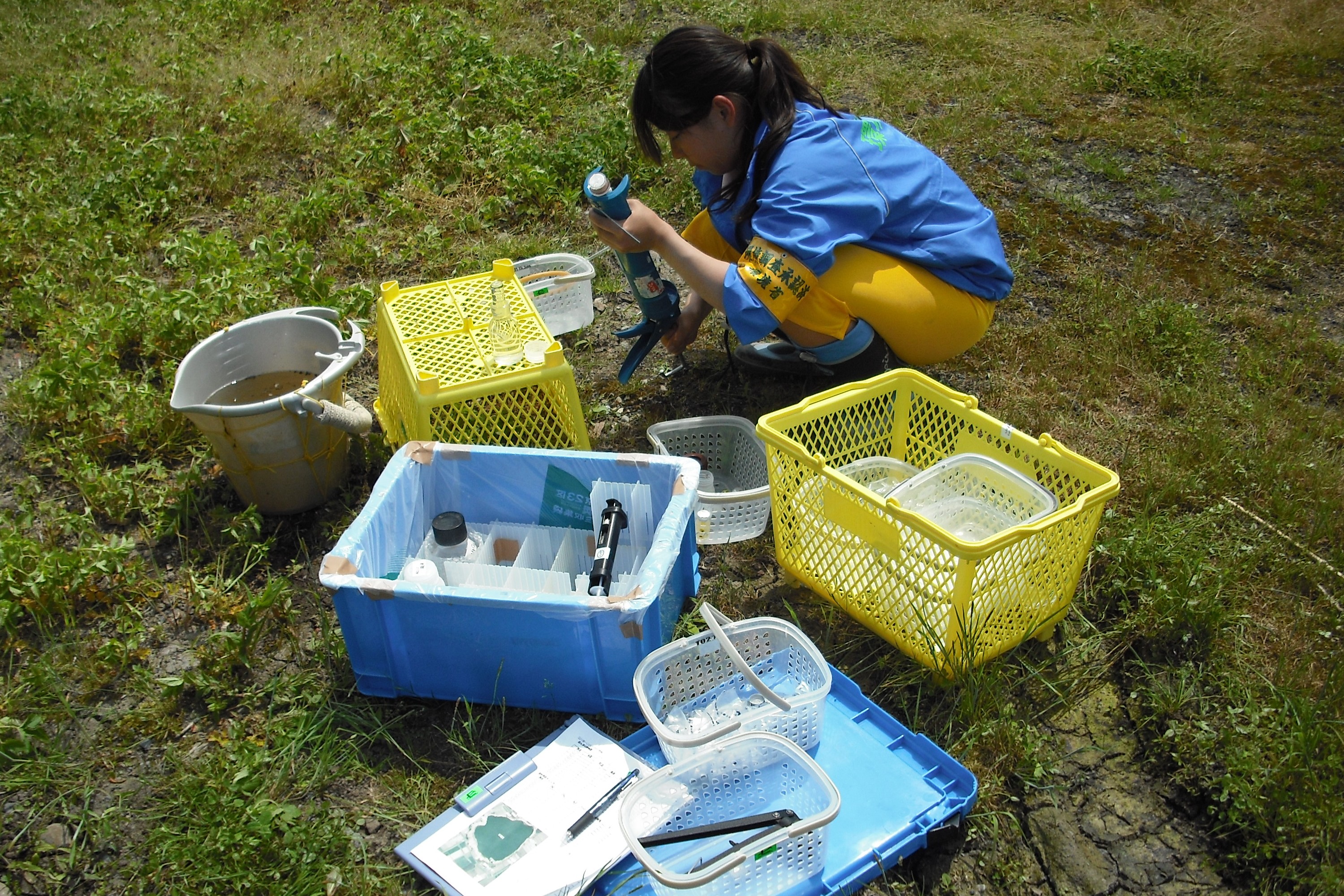 (日本語) 2011.06.21 宮島沼観測・ 宮島沼・田んぼ湖観測　総移動距離：94 km